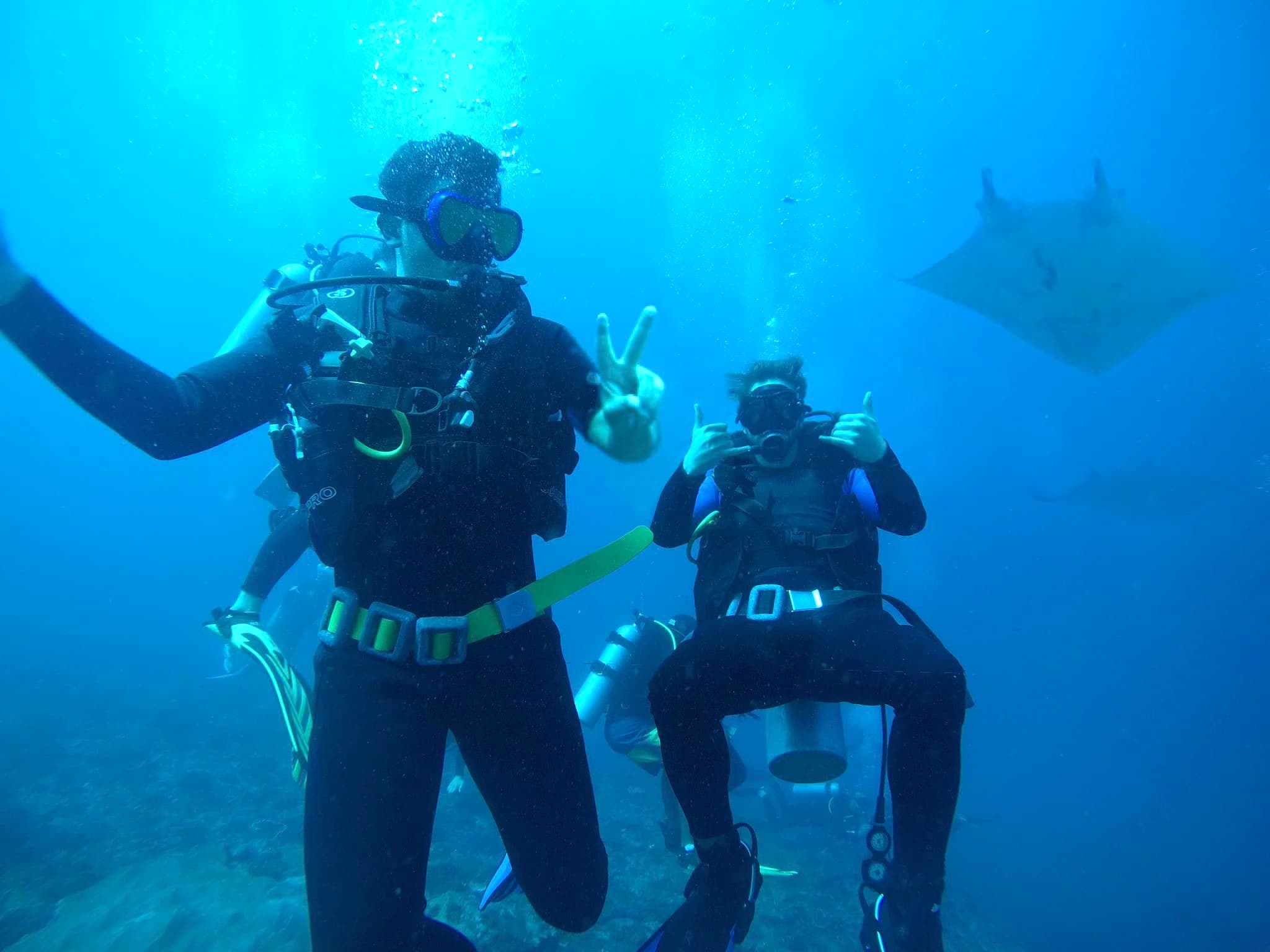 Scuba diving in Nusa Penida